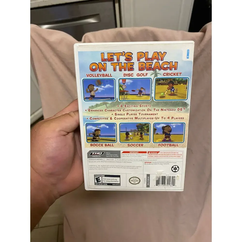 Big Beach Sports Nintendo Wii 2008